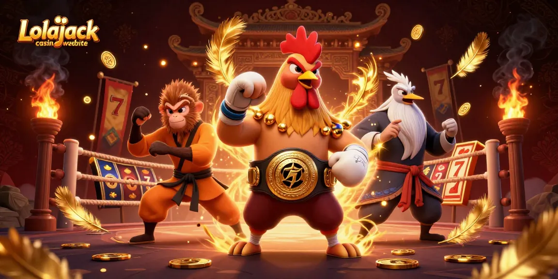 Experience thrilling gameplay at the Lolajack casinowebsite with vibrant characters and casino elements.
